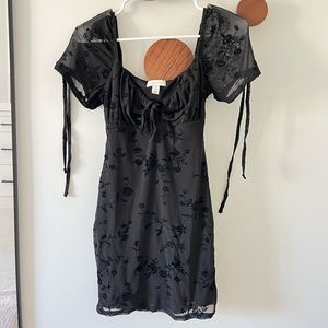 Topshop flower mini dress!